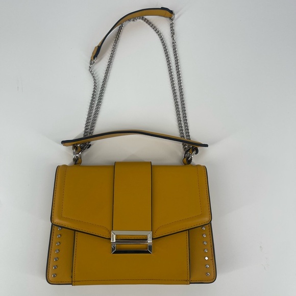 Topshop Yellow Crossbody Bag (PA3#1) - Picture 8 of 14